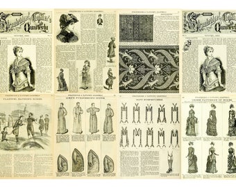 Strawbridge Clothiers Quarterly Clothier Catalogue x 4 late 1800's USA mail order catalog pdf download fashions household furnishings