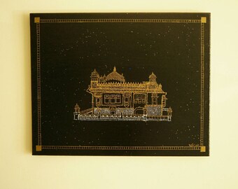 Golden Temple- Sri Harmandir Sahib 20x16 inch