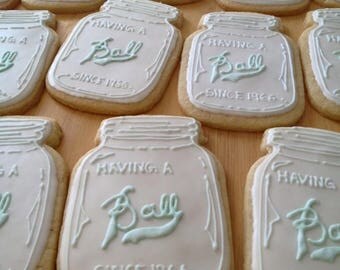 Ball Mason Jar Cookies