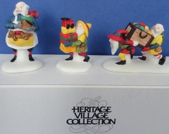 Dept 56 Toymaker Elves Retired North Pole Accessories