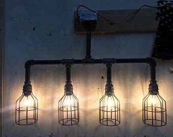 Vintage Industrial Chandelier