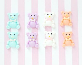 pastel teddy bear