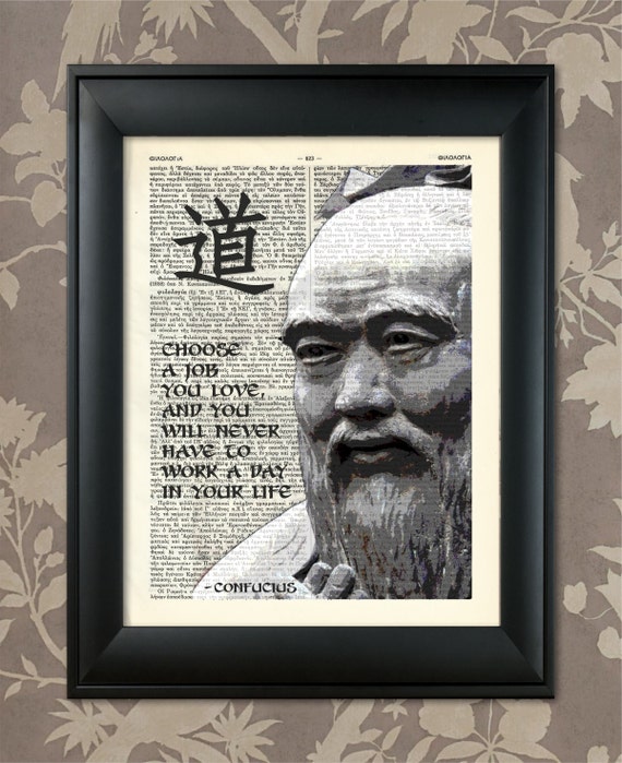 ... Confucius Taoism, Chinese <b>Wisdom, Tao</b> Print, Tao Wisdom, Taoism, Yoga - il_570xN.1110603299_pvcl