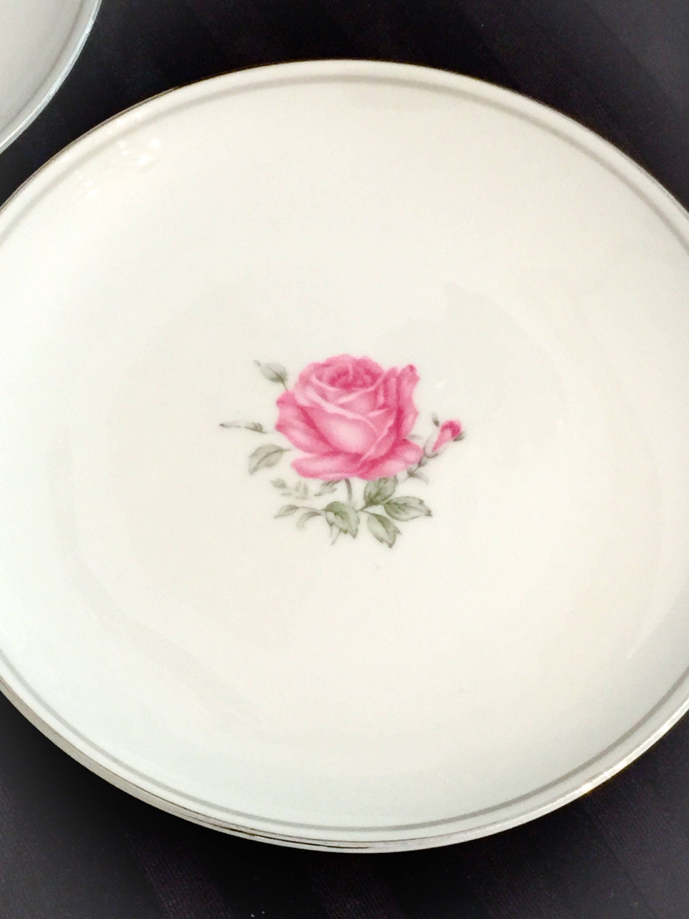 Imperial Rose by Fine China of Japan Pattern 6702 Pink Rose