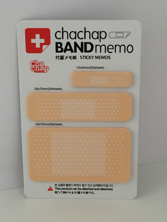 Band Aid Sticking Plaster Sticky Notes Joke Medical Gift