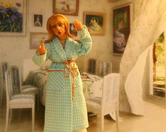Unexpected. OOAK DOLLHOUSE DOLL. 1:12 scale.