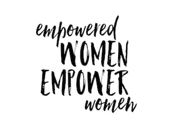 Woman empowerment | Etsy