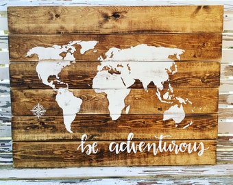 World Map Wood Wall Art antique world map on reclaimed wood World Map Wood Wall Art antique world map on reclaimed wood