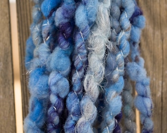 Blue Skies Handspun Art Yarn