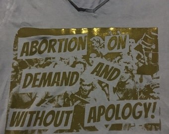 Pink abortion on demand and without apology pro choice