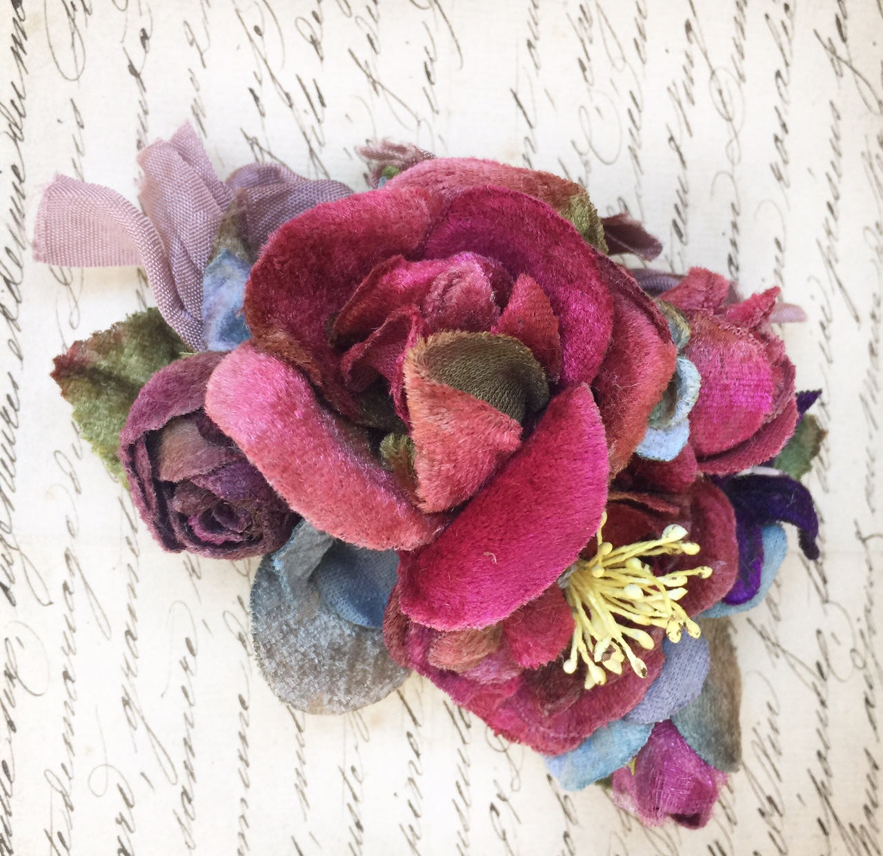 Flower Brooch #129 main image 1