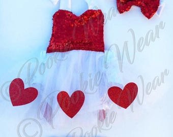 Baby romper, valentine outfit, cupid outfit, baby girl valentine outfit, valentine romper, girls valentine outfit