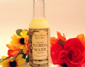 All Natural Handmade Pure Traditional Florida Water