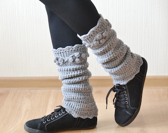 Leg warmers Christmas gifts|for|her Womens leg warmers Boot cuffs Knit leg warmers Womens gift Crochet leg warmers Boot warmers Boot socks
