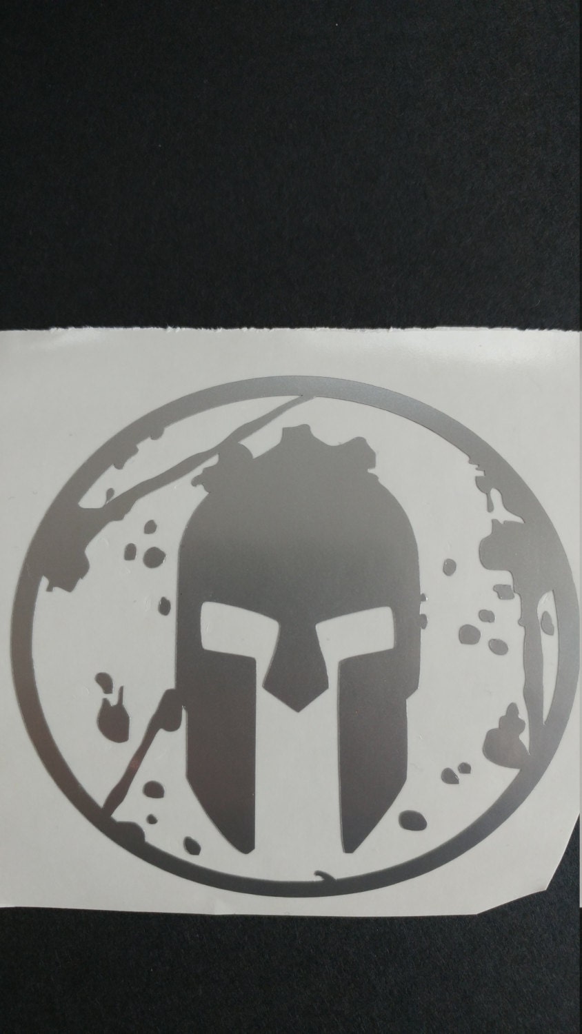 Spartan Decal Vinyl Decal Custom Decal Car Decal Yeti