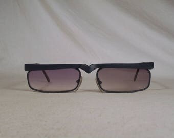 fabulous vintage sunglasses lunettes eyeglasses ALAIN MIKLI carved frame france