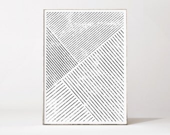 Minimalist wall art, affiche scandinave, geometric art, minimalist print, scandinavian art,modern abstract art, geometric print, black white