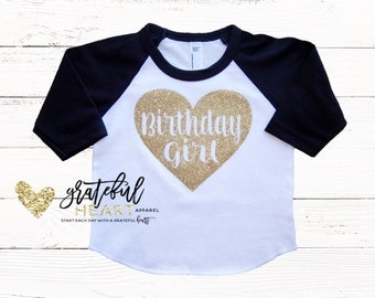 Birthday girl shirt, Baby girl birthday shirt, Girls birthday shirt, birthday girl