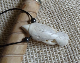 For husband Bone jewelry odins ravens viking jewelry nordic mens necklace norse odin necklace celtic jewelry celtic pendant raven pendant