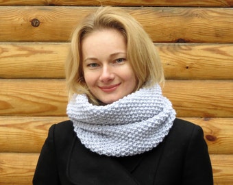 Knit snood scarf hood cowl scarf knit scarf winter scarf knit cowl hood scarf chunky scarf knit infinity scarf crochet scarf womens gift