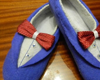 Felt slippers "Big man". Felted slippers. Felt wool slippers. Felted Indoor shoes. Gift for him. Fathers day gift. Gift for the boss