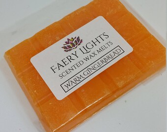 Wax Melts, Warm Gingerbread, Scented Wax Melts, Wax Tarts, Scented Wax, Home Fragrance, Suitable for use in any wax melter.