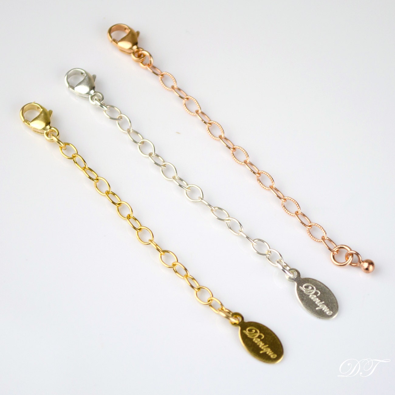 Necklace Extender Clip on Necklace Extender Add length to