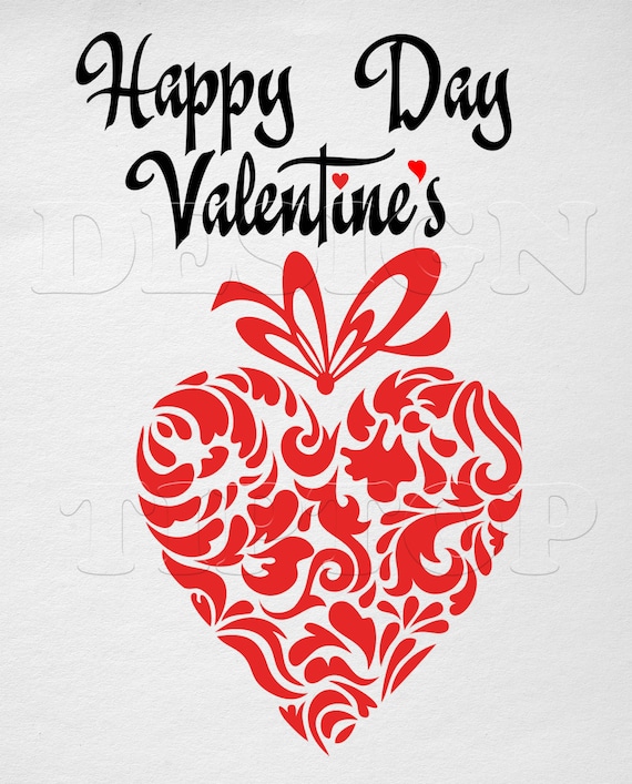 Valentine SVG print and cut Cricut Silhouette valentines