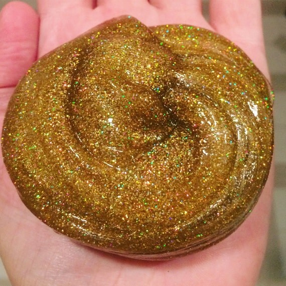 gold slime plush