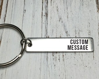 Custom Message key chain