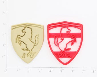 Ferrari Cookie Cutter Ferrari Birthday Ferrari Party Ferrari Baby Show Ferrari Cupcake Ferrari Gift