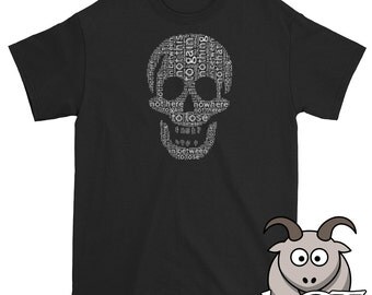 Skull Shirt, Skeleton Shirt, Skull Clothing, Skull T Shirt, Day of the Dead Shirt, Skeleton T Shirt, Graphic Tee, Creepy Shirt, Unisex Shirt