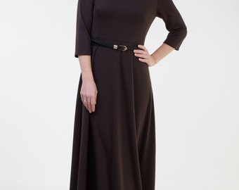 Dark Brown Dress
