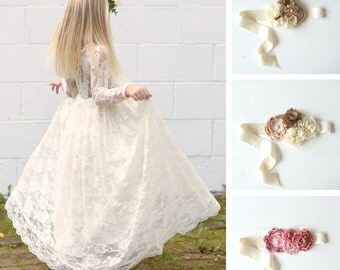 flower girl dress