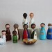 diverse peg dolls