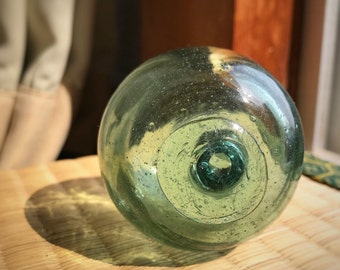 Vintage Hand Blown Japanese Glass Fishing Floats.