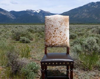 Colton Cowhide Chair + Western + Lodge + Cowhide Dining Chair
