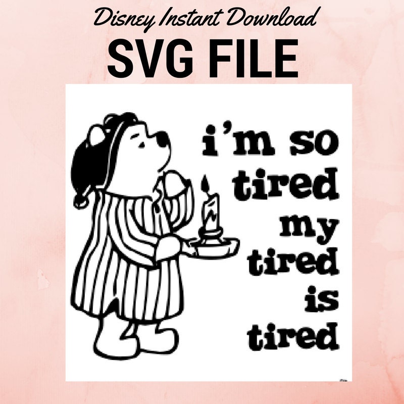 SVG Disney SVG Winnie the Pooh SVG Cut file for Cricut Machine