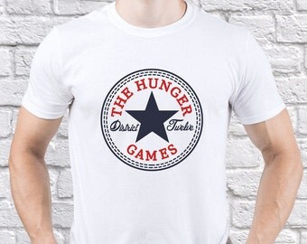 The Hunger Games/ District 12/ Mockingjay/ men tshirt/ District 12 tshirt/ District 12 tee/ Mockingjay tshirt/ Mockingjay shirt/ (HG03)