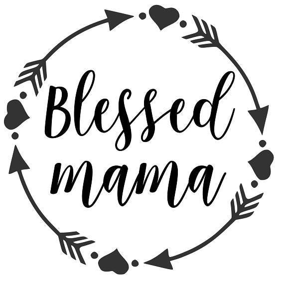 Download Blessed mama SVG Studio3 PDF PNG Jpg Dxf Eps Custom