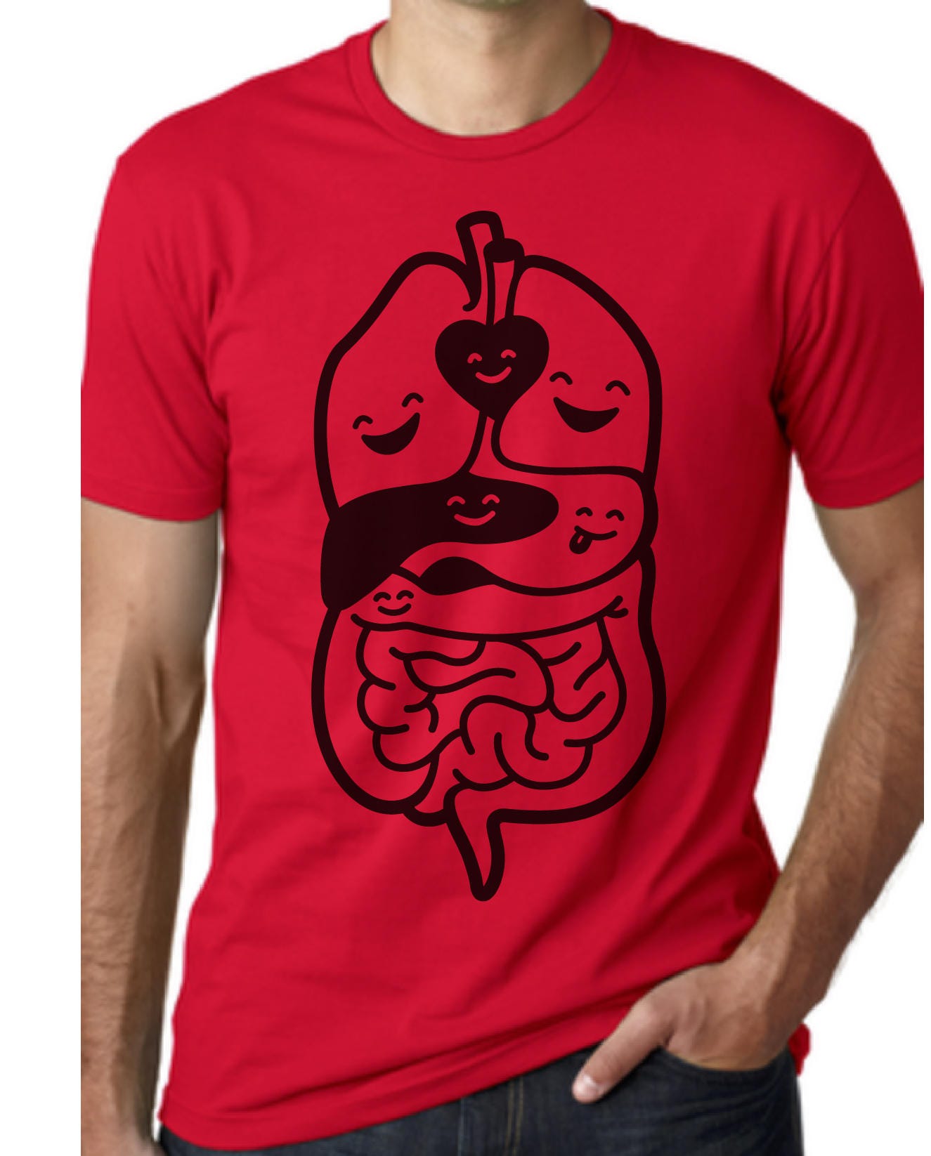 cat organs shirt