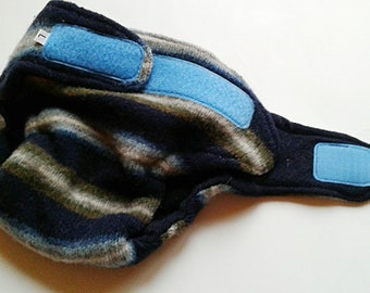 LARGE Wool Diaper Cover - Velcro - Wool Soaker - Wool Cover - Wool Wrap - 100% Wool - Cloth Diaper Cover