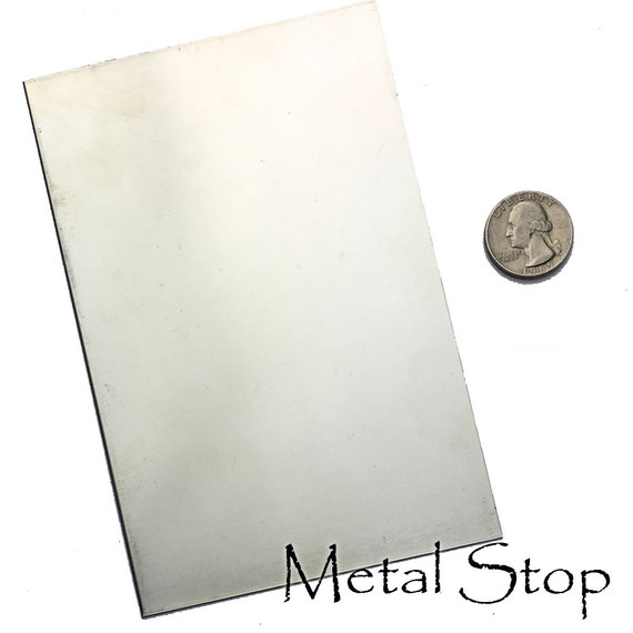 Nickel Silver Metal Sheet 6 x 4 22 gauge Make