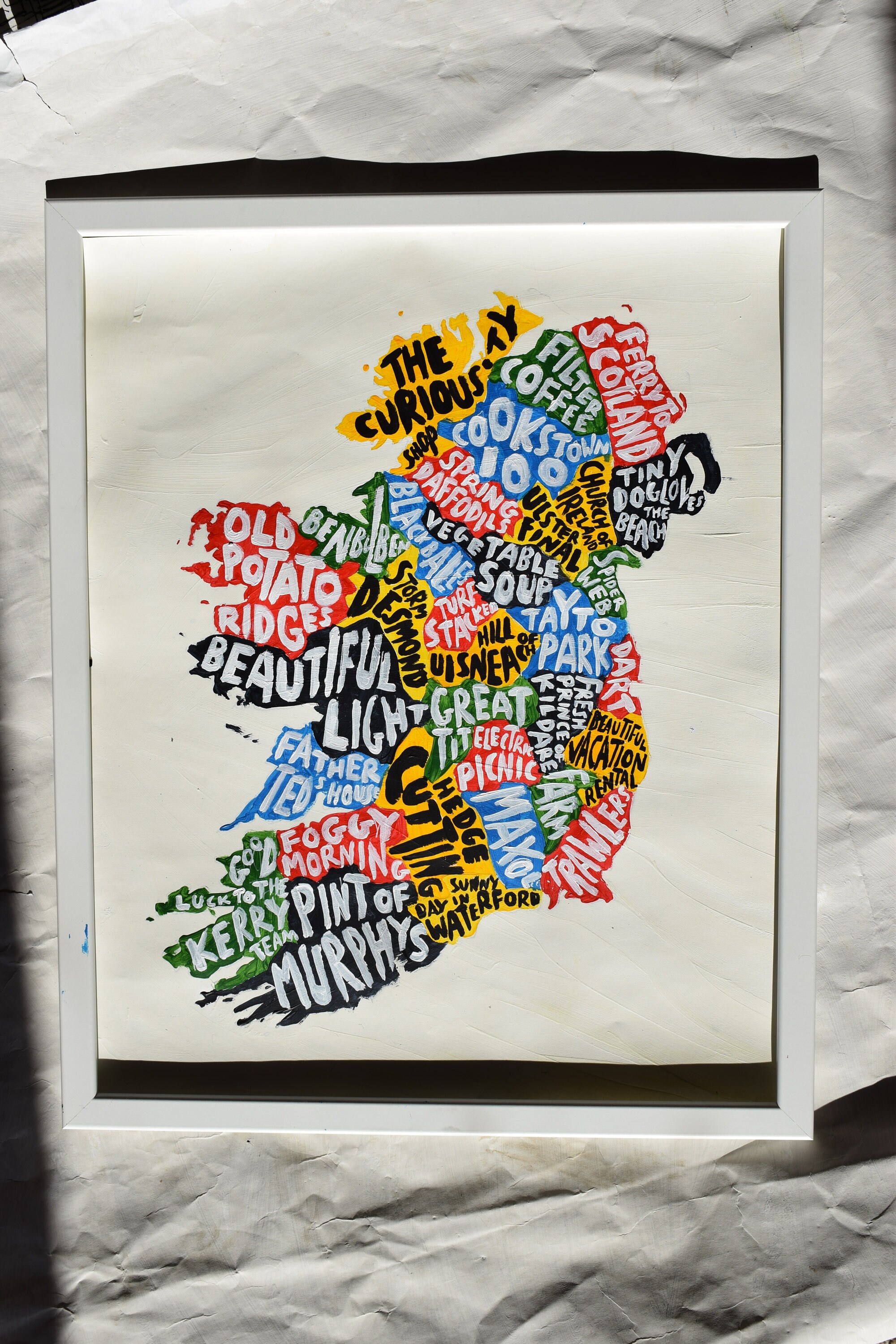 Ireland Painting Irish Home Decor Map Of Ireland Ireland Map in Fantastic personalized irish home decor – Perfect Image Reference