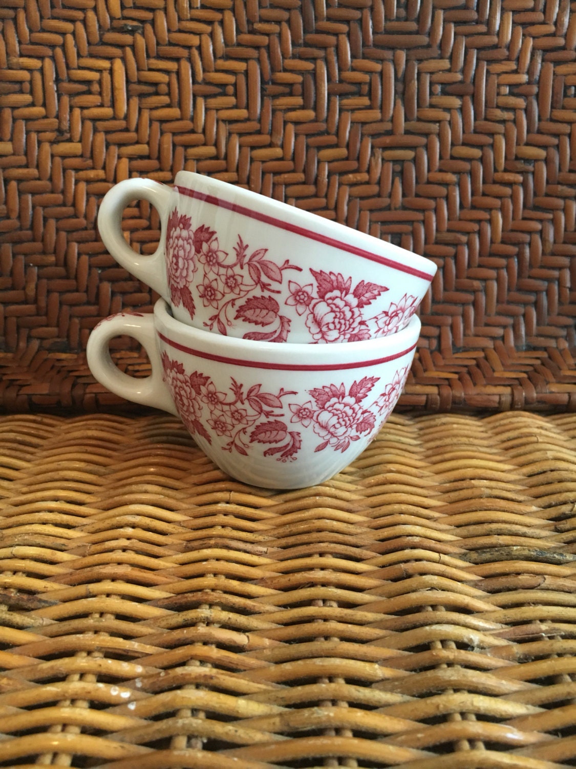 Vintage Jackson China Jessica Pattern Pink by VintageFunkHouser