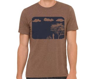 mens bicycle t shirt