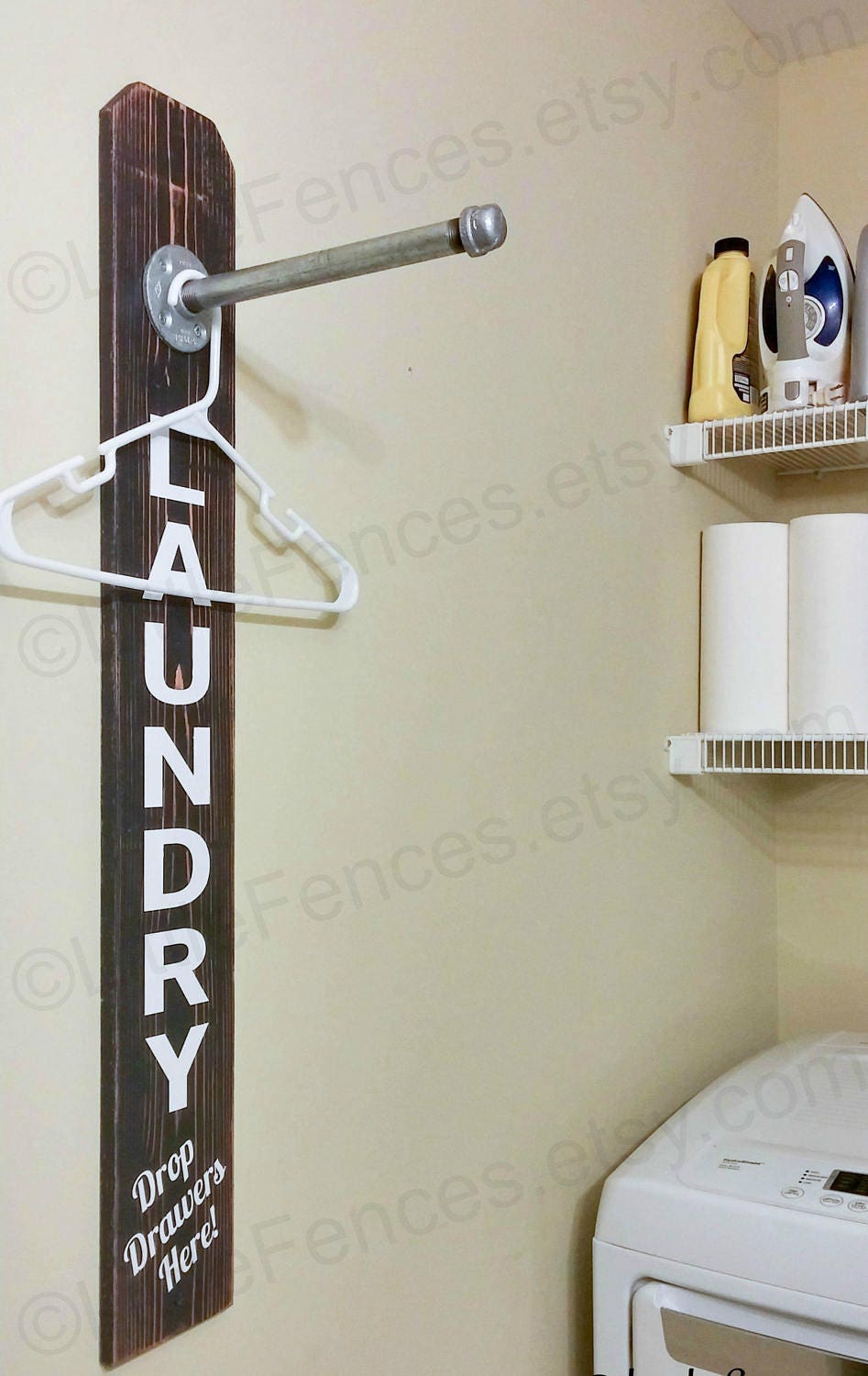 Laundry Room Sign Laundry Room Organization Clothing Rack