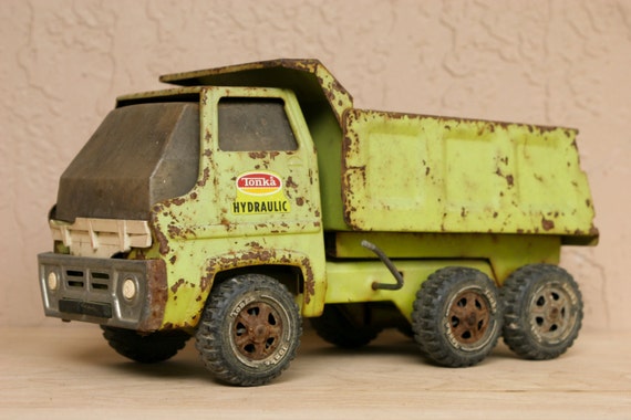 vintage tonka hydraulic dump truck