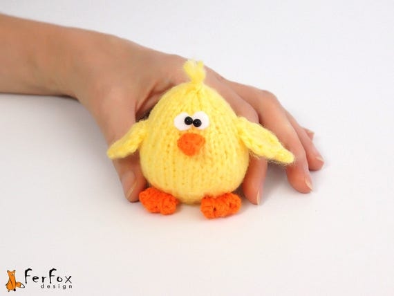 easter plush chick