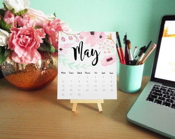 Girly calendar | Etsy